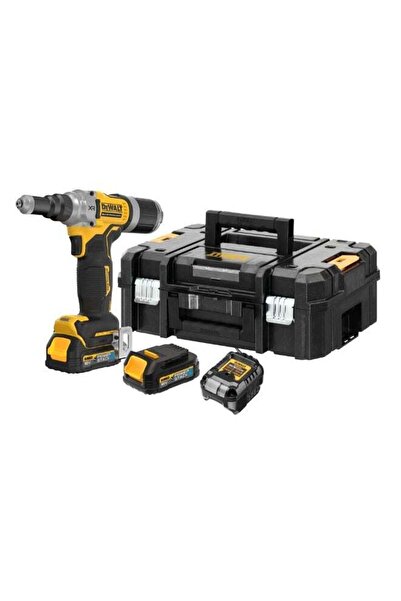 Dewalt Dcf414E2T Cordless Impact Drill ‏ 18V Xr Brushless – 6.4 Mm, 20,000 Nm...