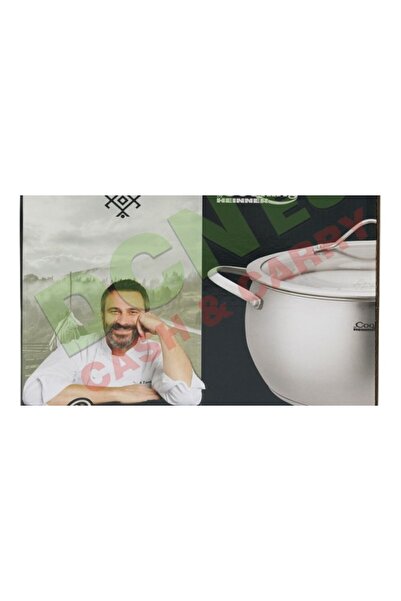 OEM HEINNER ORIGINI Полу-касерола от неръждаема стомана с капак 24x13.5CM 6L ...