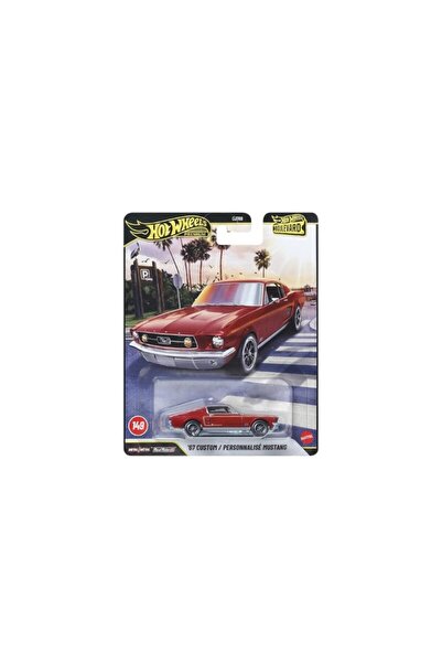HOT WHEELS Scară 1:64 Personalizat și # x27;67 Mașină model Mustang roșu