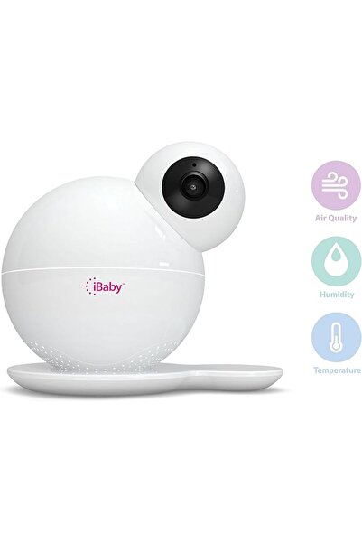 ibaby شاشة مراقبة M6S، نظام رعاية الأطفال الذكي المتصل بالواي فاي، طقم كاميرا...
