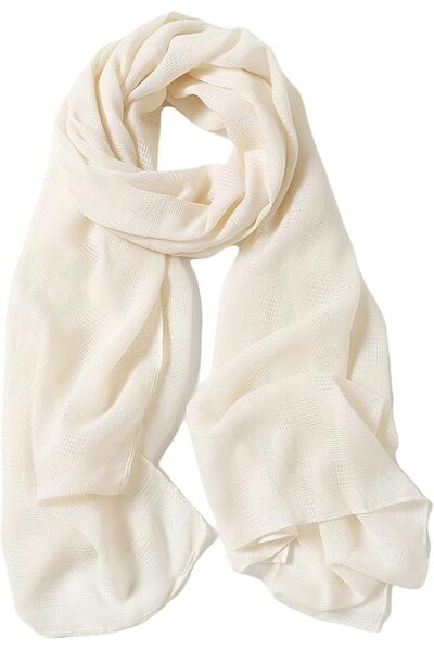 GENERAL Jeelow Cotton Feel Scarf Shawl Wrap Soft Lightweight Scarves And Wrap...