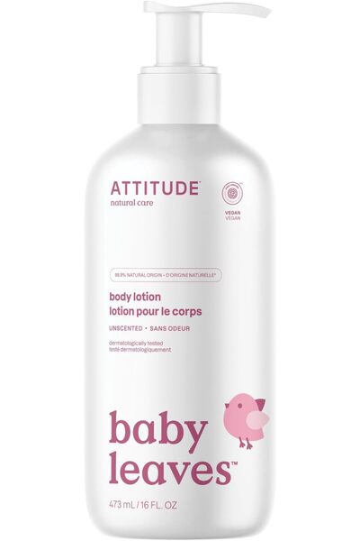 BIO SPECTRA ATTITUDE ATTITUDE Natural Baby Body Lotion for Sensitive Skin, EW...