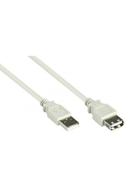 Good Connections Καλώδιο USB 2.0 1.8μ A-Αρσενικό σε A-Θηλυκό Γκρι (2511-OF2)