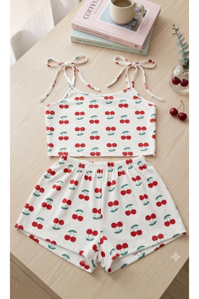 PEMBİŞ HOMEWEAR Shorts Set Sznsnu