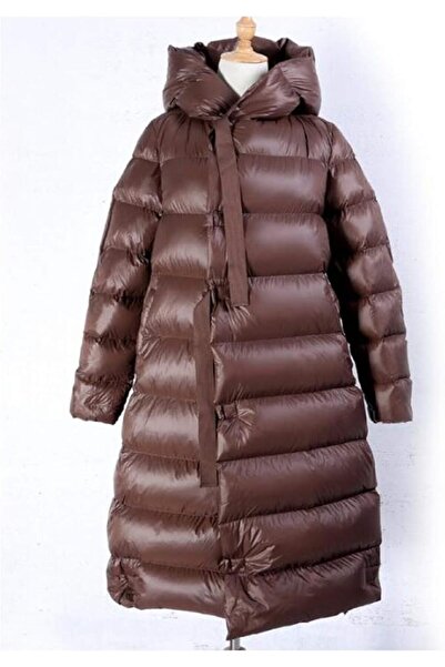 GENERAL BAJIE Women's Winter Down Jacket with Hood Parka White Duck Down Coat...