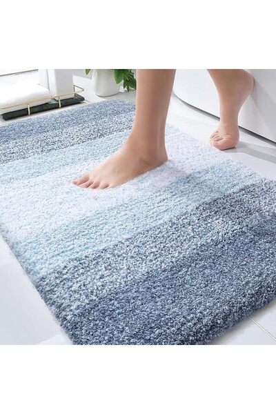 OLANLY Bathroom Rug Mat 36x24, Extra Soft and Absorbent Microfiber Bath Rugs,...