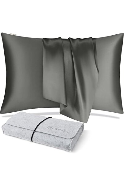DISANGNI 100% Natural Mulberry Silk Pillow case for Hair and Skin with Hidden...