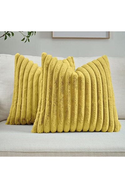 FUTEI Cream White Throw Pillow Covers 20x20 Inch Set of 2,Modern Fall/Winter ...