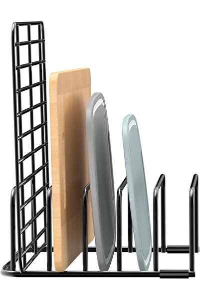 GENERAL Fikoksol Cutting Board Organizer, [1-Pack] Cutting Board Holder Rack ...