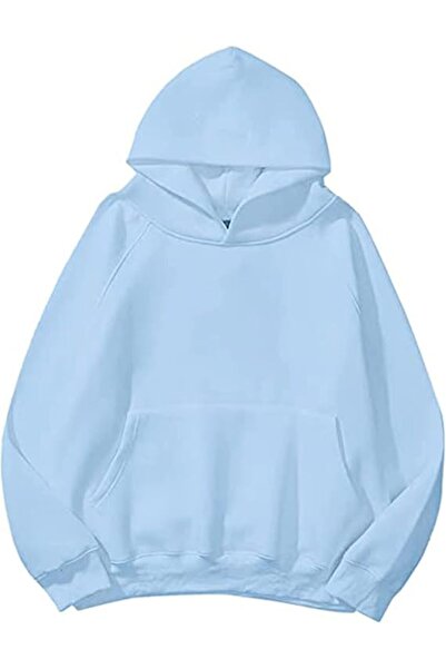 GENERAL SAFRISIOR Oversized Hoodies for Women and Men Couples Fleece Basic So...