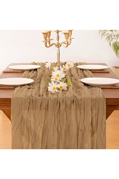 Generic Brand 300 x 90 cm bohemian-style mesh kitchen table, weddings, birthd...