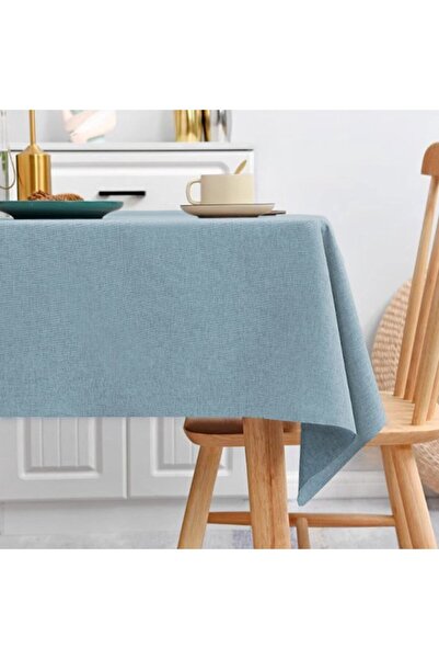 Generic Brand Rectangular linen tablecloth, 110*160 cm. High quality, splash-...
