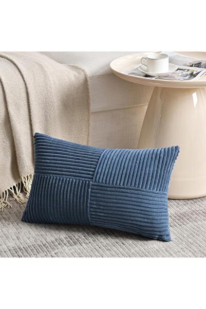 Fancy Homi Rust Lumbar Decorative Throw Pillow Covers 12x20 Inch for Couch Be...