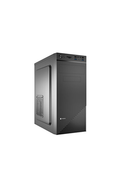 Natec Carcasă PC Cabassu G2 Mid Tower, Negru, ATX/mATX/Mini-ITX
