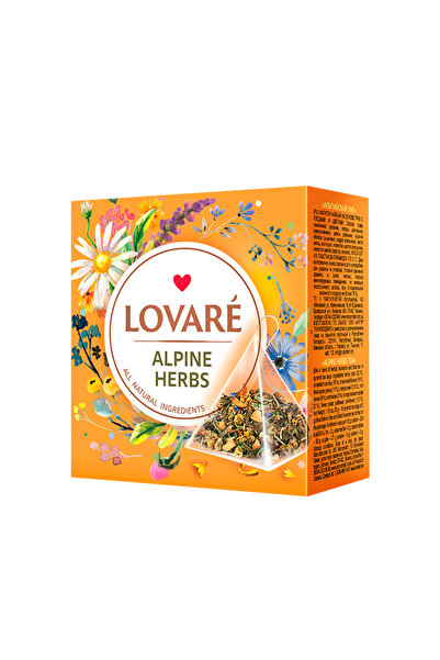 Lovare Ceai Alpine Herbs – Plante alpine aromatice, 15 piramide