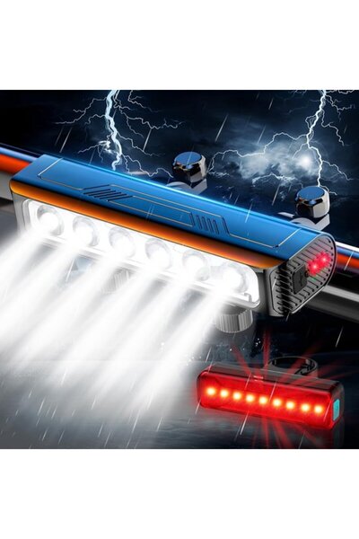 STARSTAR 5200mAh 10+ mode bike headlight.