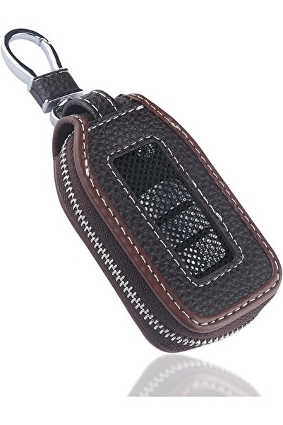 KASTWAVE Car Key Fob Cover Case, Car Key Case, Leather Car Key Holder with Me...