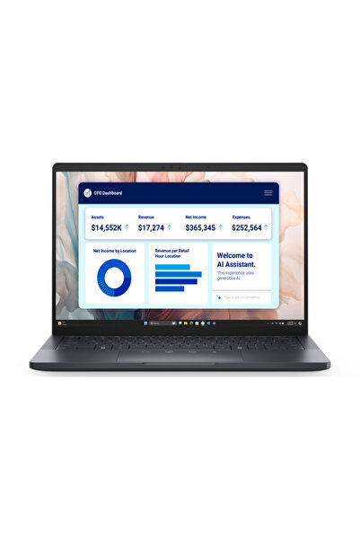 Dell 13 Premium 13.3" QHD+ Tactil Intel Core Ultra 7 vPro 32GB 512GB Win11 Pro