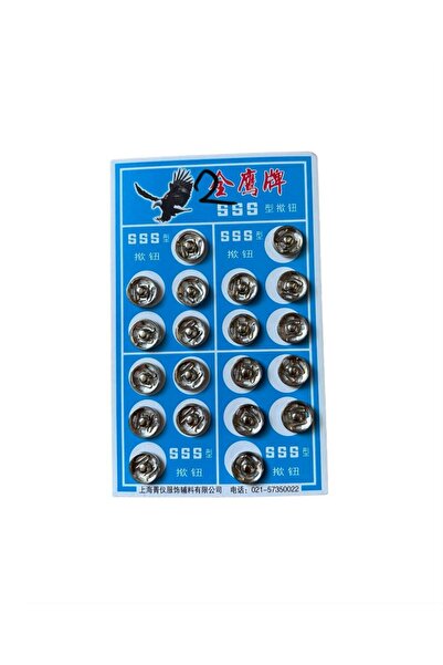 Generic Brand Set 20 Capse de Cusut Metalice 555, Nr. 2 (10 mm), Tip Mos si B...