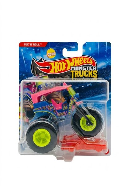 HOT WHEELS Mattel Sepexa Monster Trucks Tuk'N' Roll 1:64 Scale Fyj44