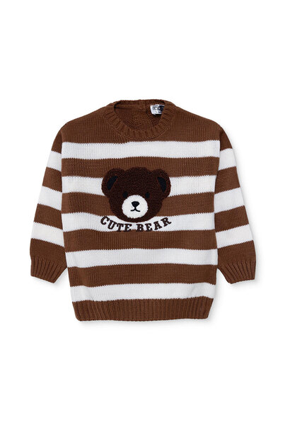 ebebek Hello Baby HelloBaby Erkek Bebek Kazak Bisiklet Yaka Long Sleeve