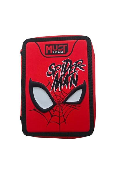 MC Micostore Penar echipat 2 fermoare 15x5x21cm Spiderman Red