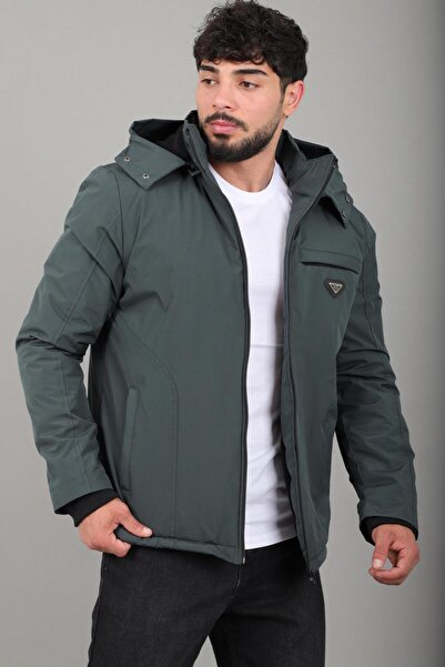 Stilkombin İçi Kürklü Spor Likralı Mont/Kaban PLDP3016_50509