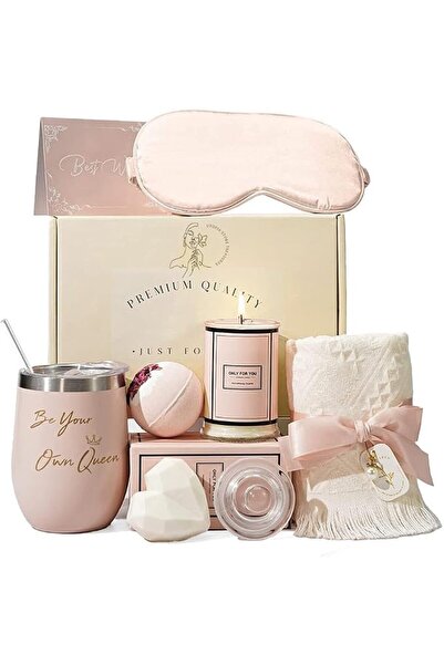 Beauenty 7PC Scented Candles & Bath Bombs Set, Relaxing Spa Gift For Women's ...