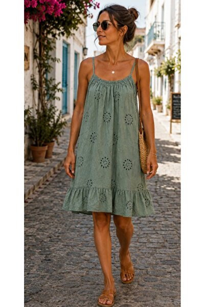 Minası Butik AMARİS FİSTO İTHAL ELBİSE