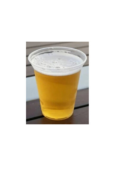 HORECA Pahare transparente de plastic de unica folosinta pentru bere 400ml 10...
