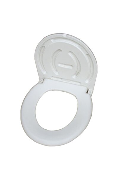 MACVI Scaun de toaletă ergonomic cu capac alb 33x42 cm — Confort și ușurință ...