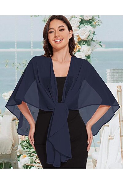 GENERAL Gosunny Women's Chiffon Shrugs Scarves and Wrap for Evening Dress She...