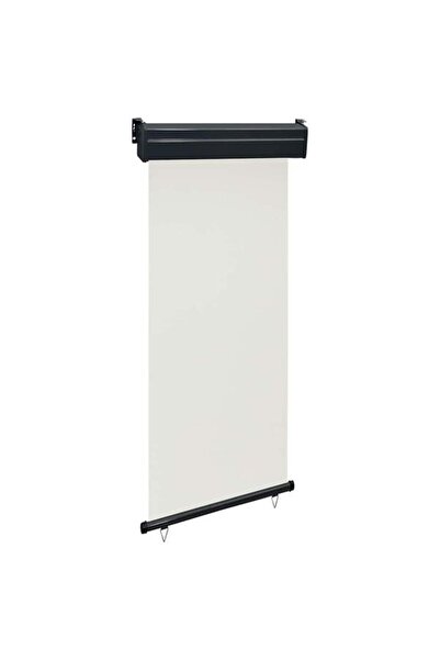 vidaxl Copertină laterală pentru balcon, Crem, 80 x 250 cm