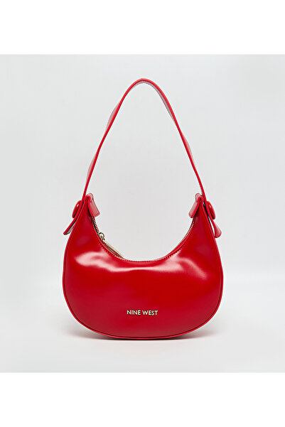 Nine West Plain Red Women Shoulder Bag