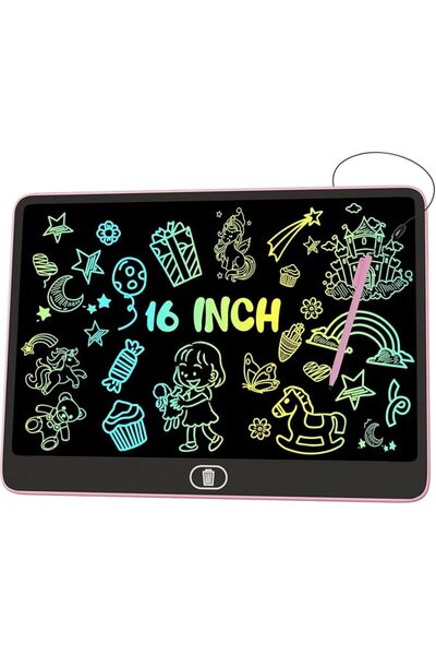 GENERAL 16 Inch LCD Writing Tablet, [Upgraded] Colorful Drawing Tablet Electr...