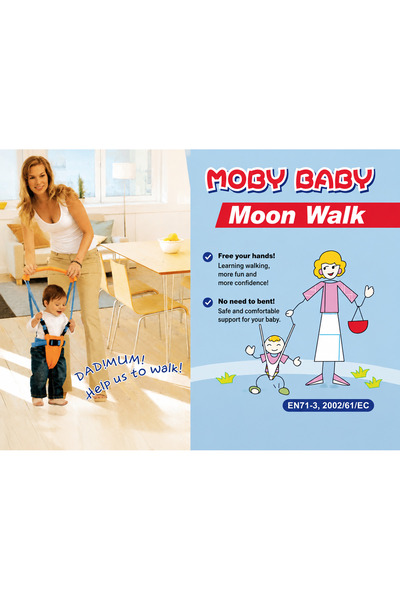 Moby baby co Moon Walk – Ham de Susținere pentru Copii, Ajutor la Învățarea M...