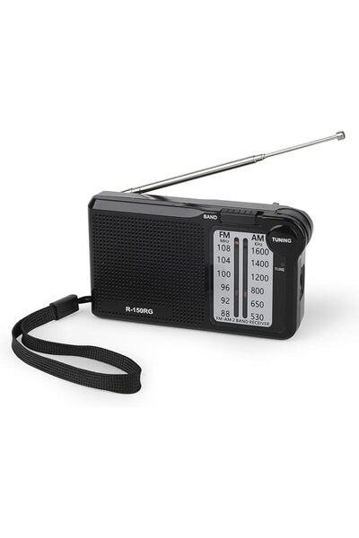 GENERAL AM/FM Radio - Premium Sound,Battery Powered (Rechargeable Battery), L...