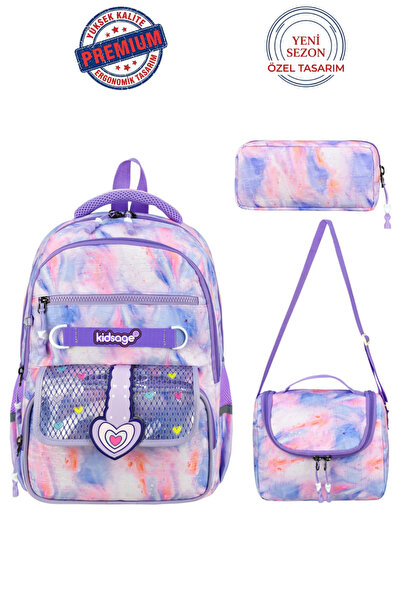 great bags Ultra-Luxury Water-Resistant Girls' Primary School Bag with Back S...