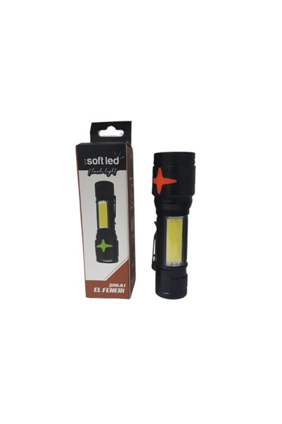 SOFT LED ŞARJLI EL FENERİ
