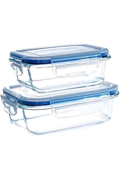 Generic Glass Containers BPA-Free Locking lids, Food Storage Container 100% L...