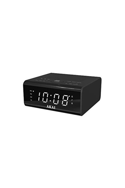 AKAI Επιτραπέζιο Ψηφιακό Ρολόι LED με Ξυπνητήρι & Ραδιόφωνο Μαύρο ACR-2010