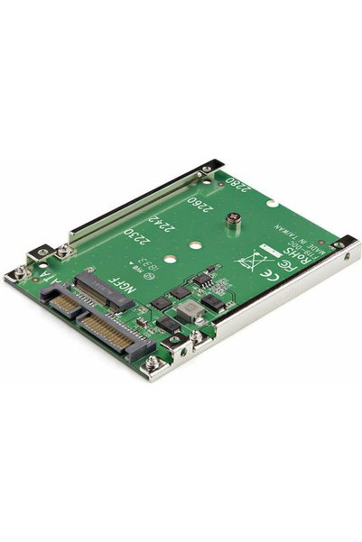 startech Προσαρμογέας M.2 SSD σε SATA 2.5 ιντσών Πράσινος (SAT32M225)
