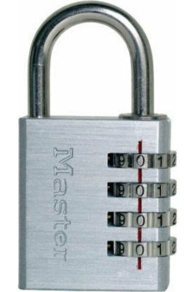 Master Lock 7640EURD Λουκέτο Αλουμινίου Ορειχάλκινη Συνδυαστική Κλειδαριά 40m...
