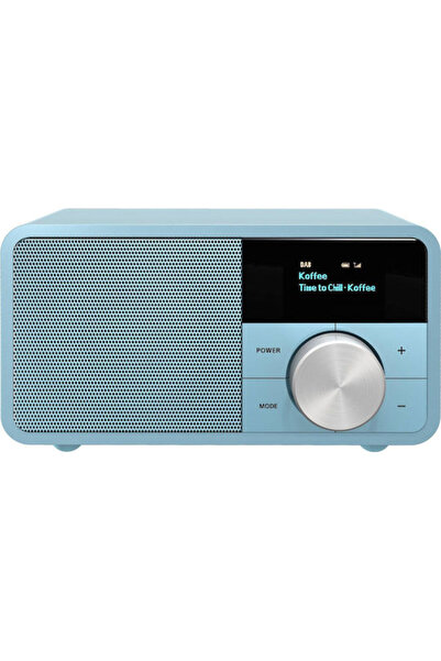 Sangean DDR-7 Επιτραπέζιο Ραδιόφωνο Επαναφορτιζόμενο DAB+ με Bluetooth Μπλε