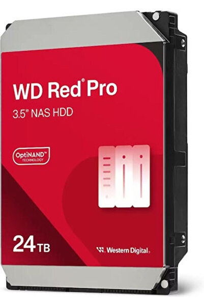 WESTERN DIGITAL Red Pro 24TB Σκληρός Δίσκος 3.5 " SATA III 7200rpm με 512MB C...