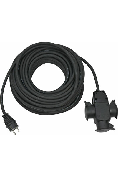 Generic Brand Αδιάβροχο Καλώδιο Προέκτασης 3 x 1.5mm²/25m Μαύρο Κωδικός: 1167...