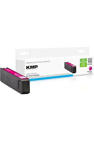 KMP Συμβατό μελάνι για εκτυπωτή inkjet HP F6T82AE Ματζέντα 1 τεμάχιο