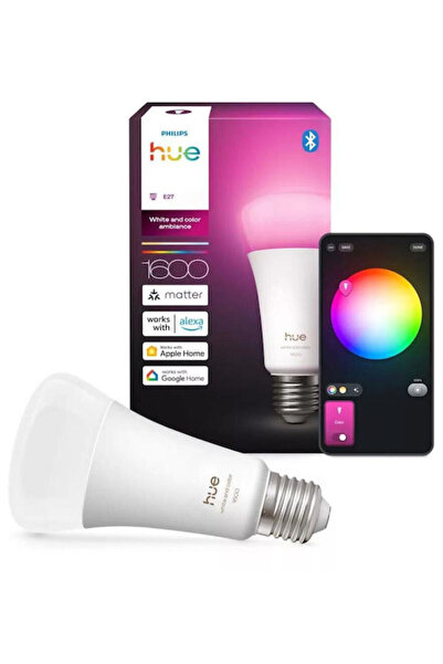 Philips Έξυπνη λάμπα LED 11.8W για ντουί E27 και σχήμα A67 Θερμό Λευκό 1600lm...