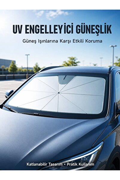 pınaxar Heat and Uv Blocking Sunshade – 360 °   Comfort with Bendable Umbrell...