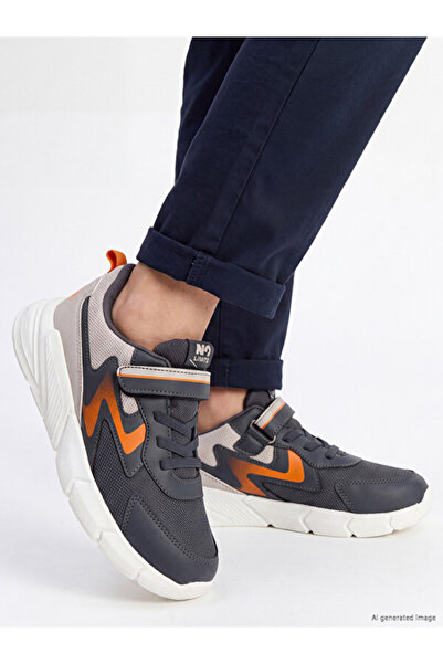 LC Waikiki I Lace-Up and Velcro Boys' Sneakers from Freezen Store